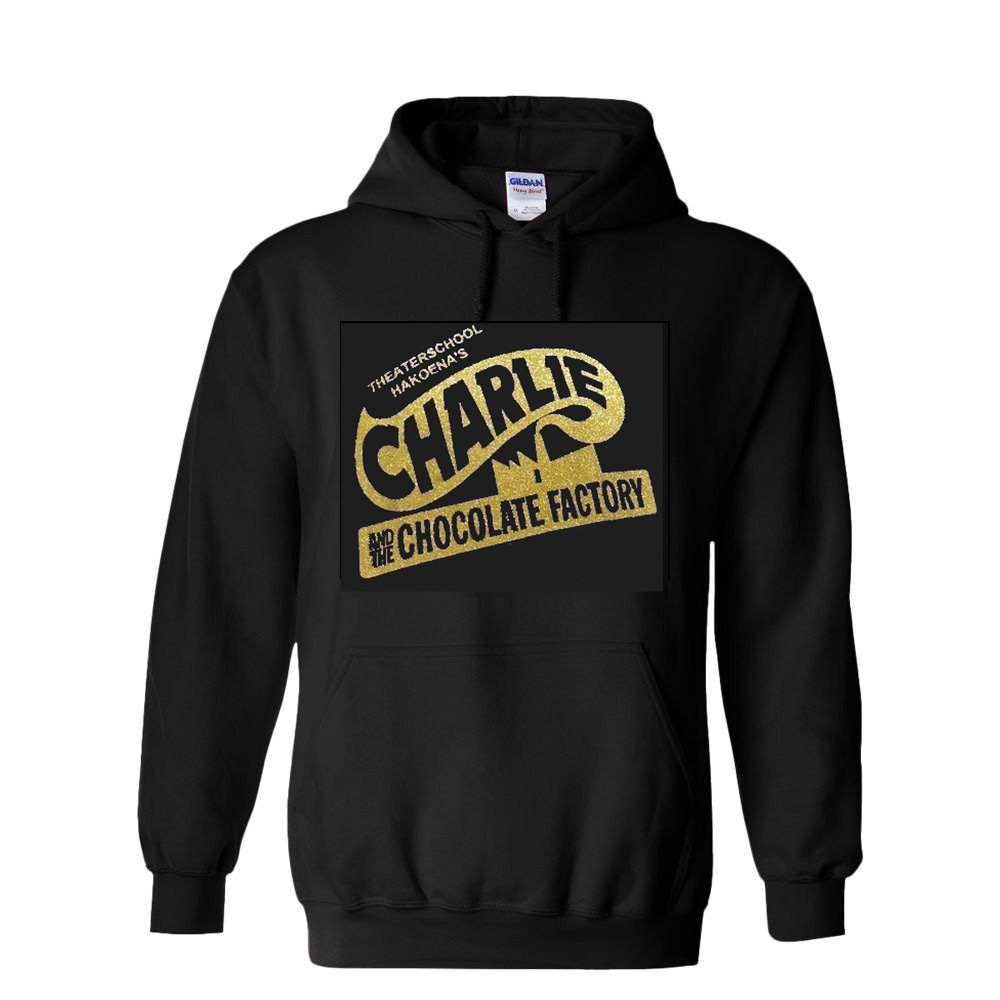 Hoodie Volwassenen Charlie - paars of zwart - Afbeelding 4