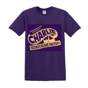 T-shirt Heren Charlie - paars of zwart