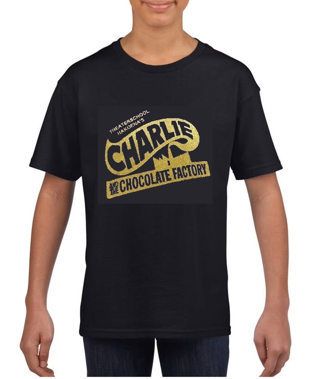 T-shirt Kids Charlie - paars of zwart - Afbeelding 4